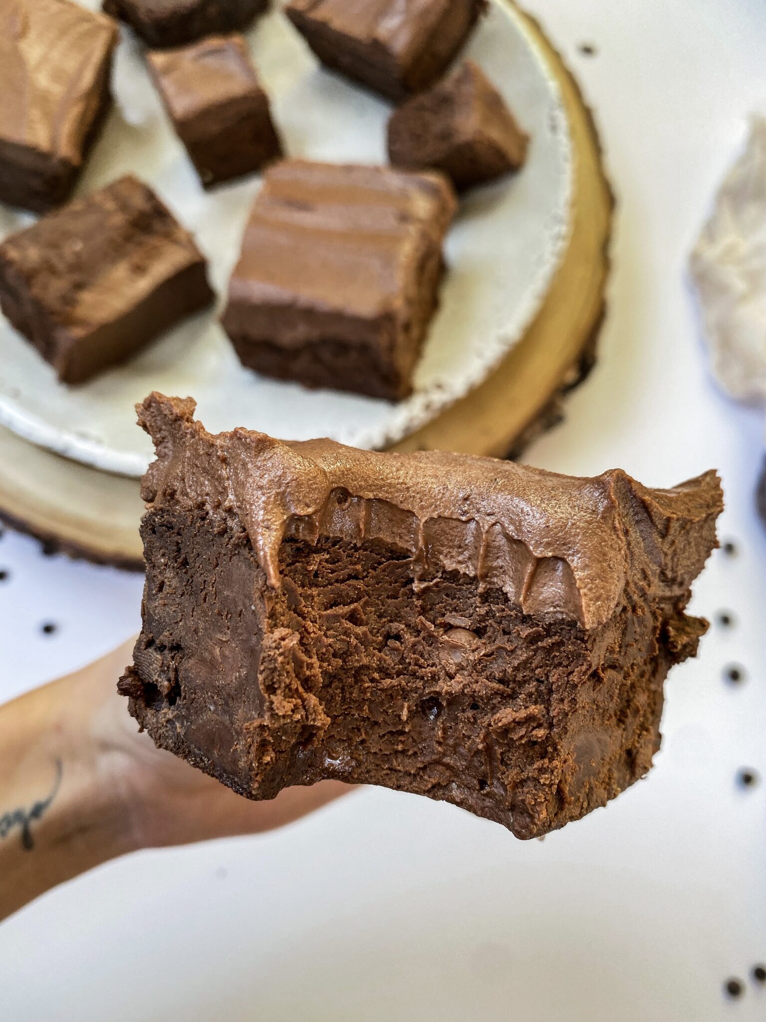 Healthy Fudgy Brownies Showit Blog